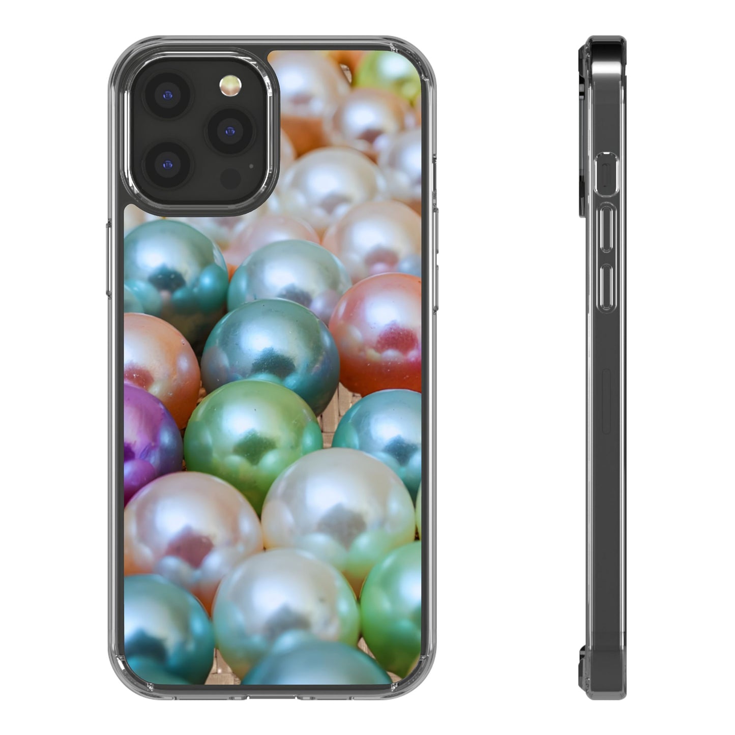 Clear Phone Case – Pearl Pop