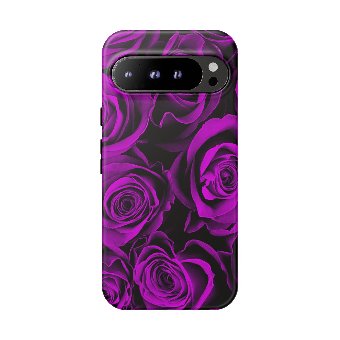 Protective Phone Case – Amethyst Roses