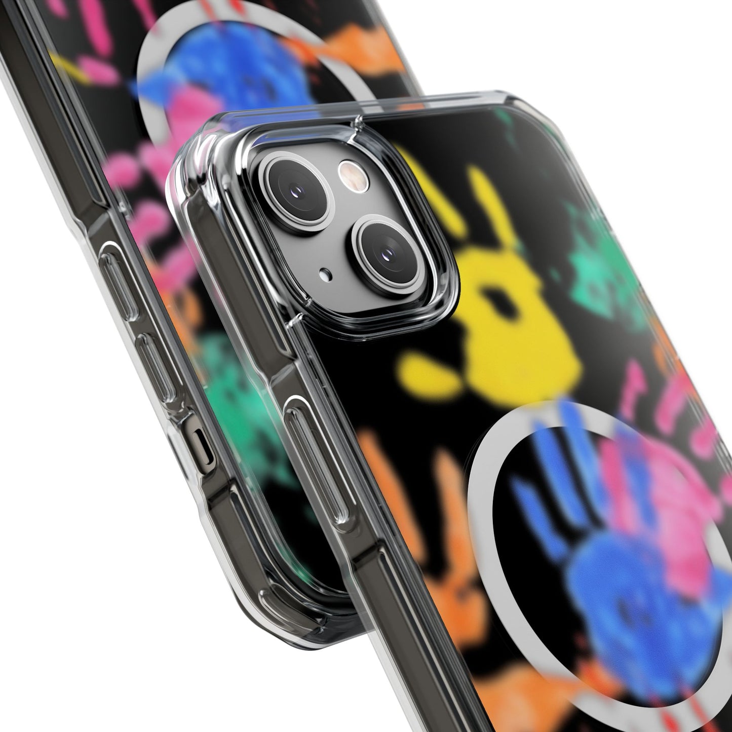 Clear Magnetic Phone Case – Handprint Memories