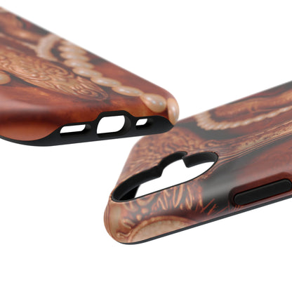 Impact-Resistant Phone Case – Bronze Vanity