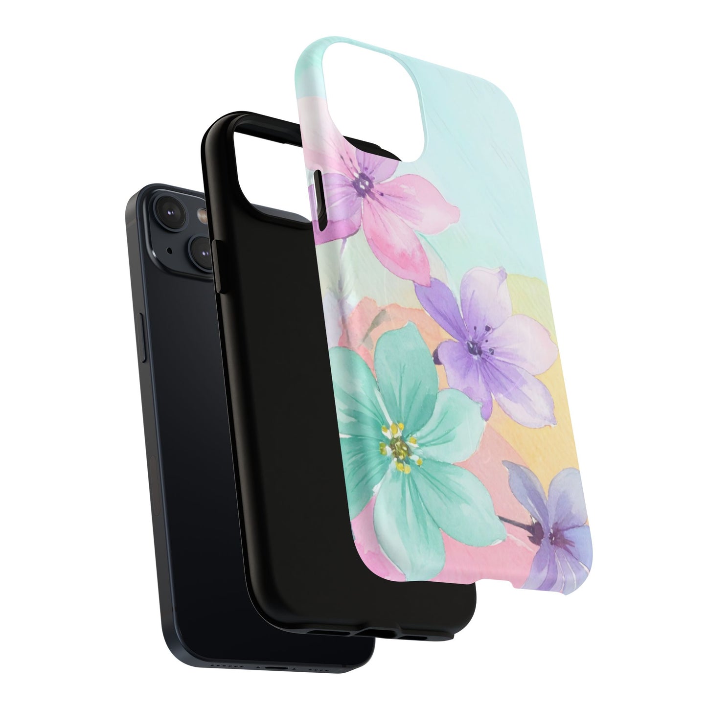 Protective Phone Case – Water Petal