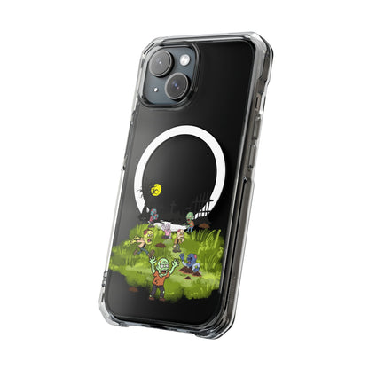 Clear Magnetic Phone Case – Graveyard Shift