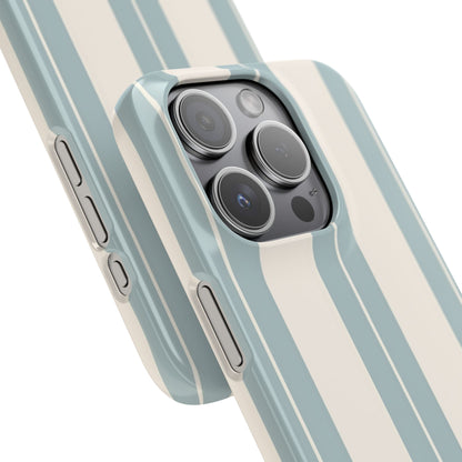 Snap Phone Case – Coastal Stripe