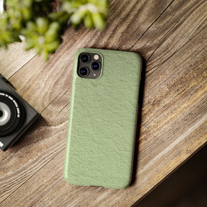 Slim Phone Case – Matcha Wash