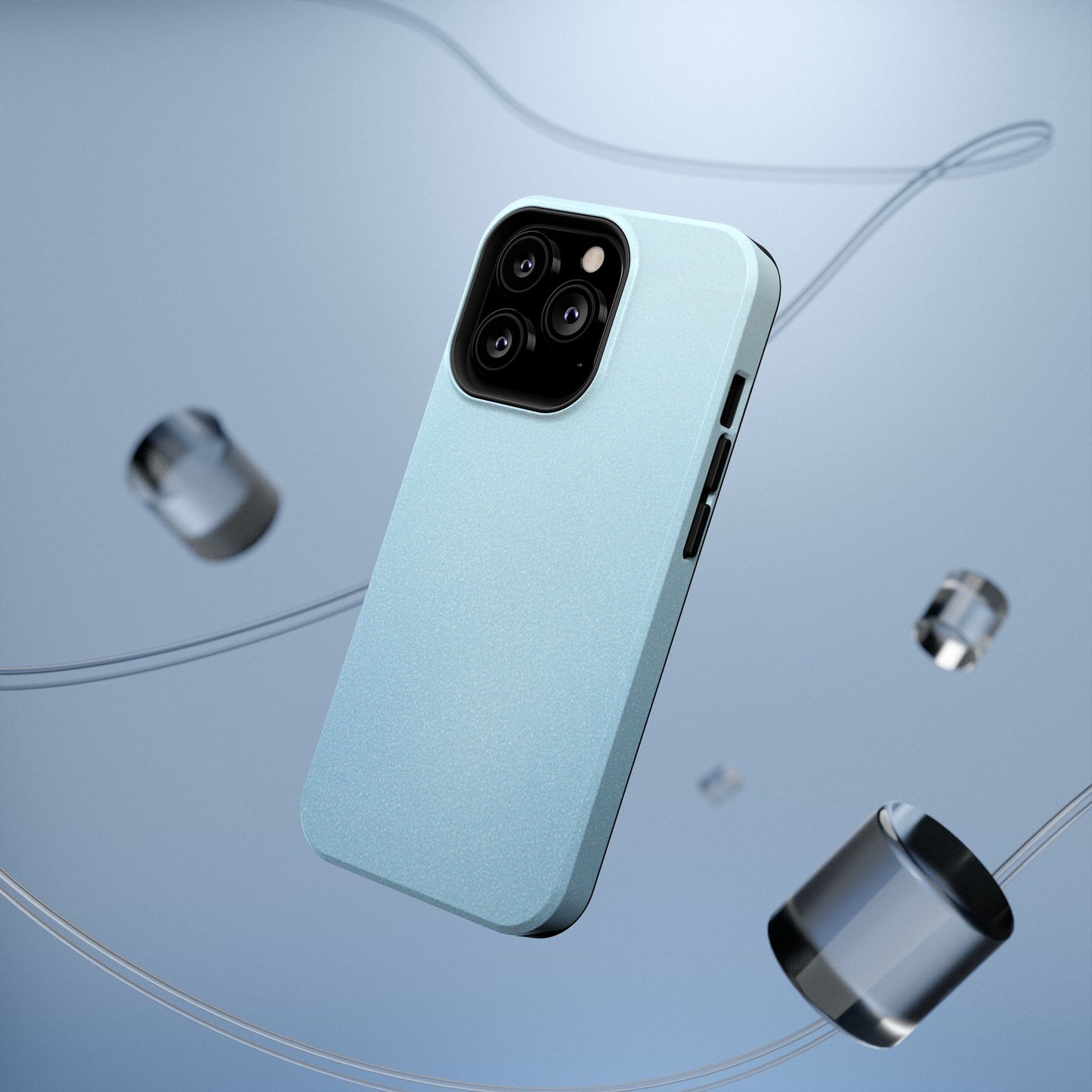 Impact-Resistant Phone Case – Blue Whisper