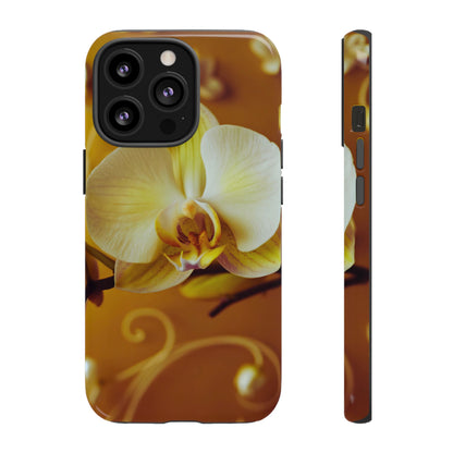 Protective Phone Case – Amber Orchid
