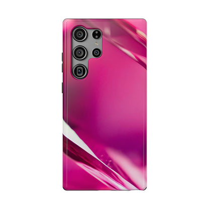 Impact-Resistant Phone Case – Magenta Motion
