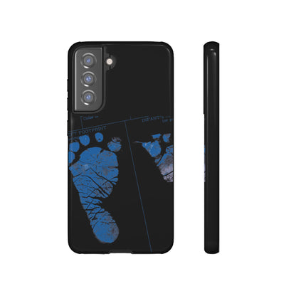 Protective Phone Case – Mom’s Little Blue Footprints