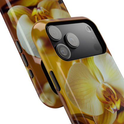 Protective Phone Case – Amber Orchid