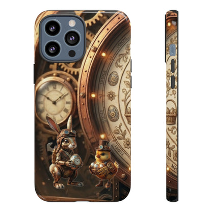 Protective Phone Case – Clockwork Cottontail