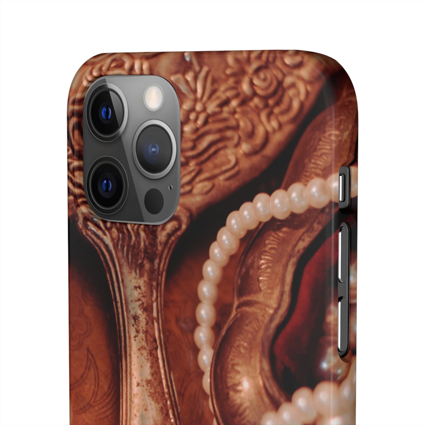 Snap Phone Case – Bronze Vanity