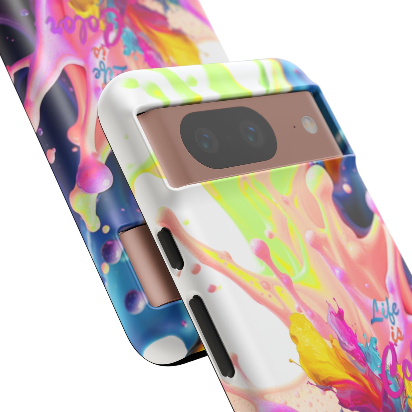 Color Splash Phone Case — “Life in Color” Protective Tough Case