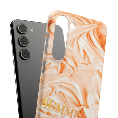Snap Phone Case – Peach Sorbet