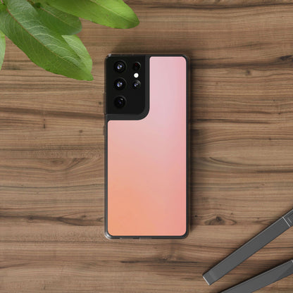Clear Phone Case – Peachy Calm