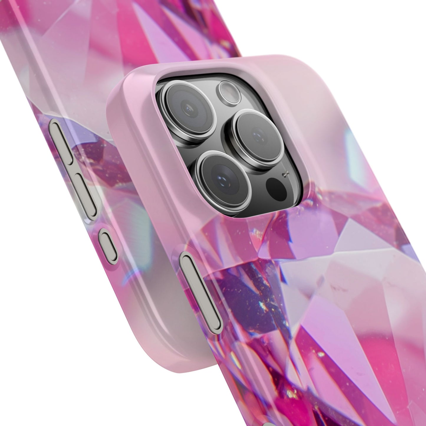 Slim Phone Case – Pink Ice
