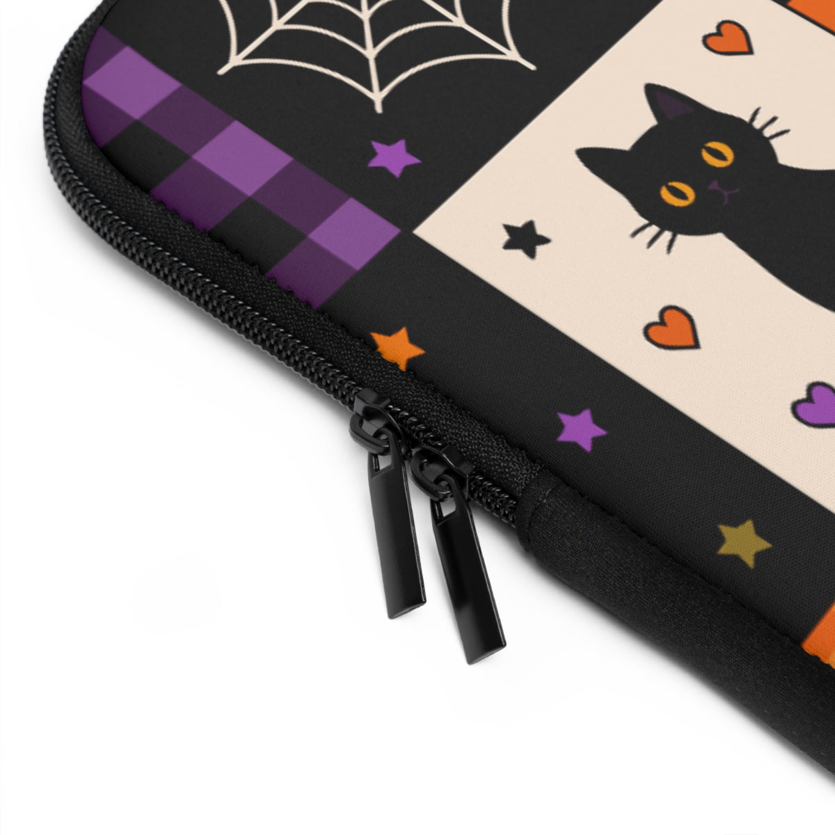 Neoprene Laptop Sleeve – Spooky Patchwork