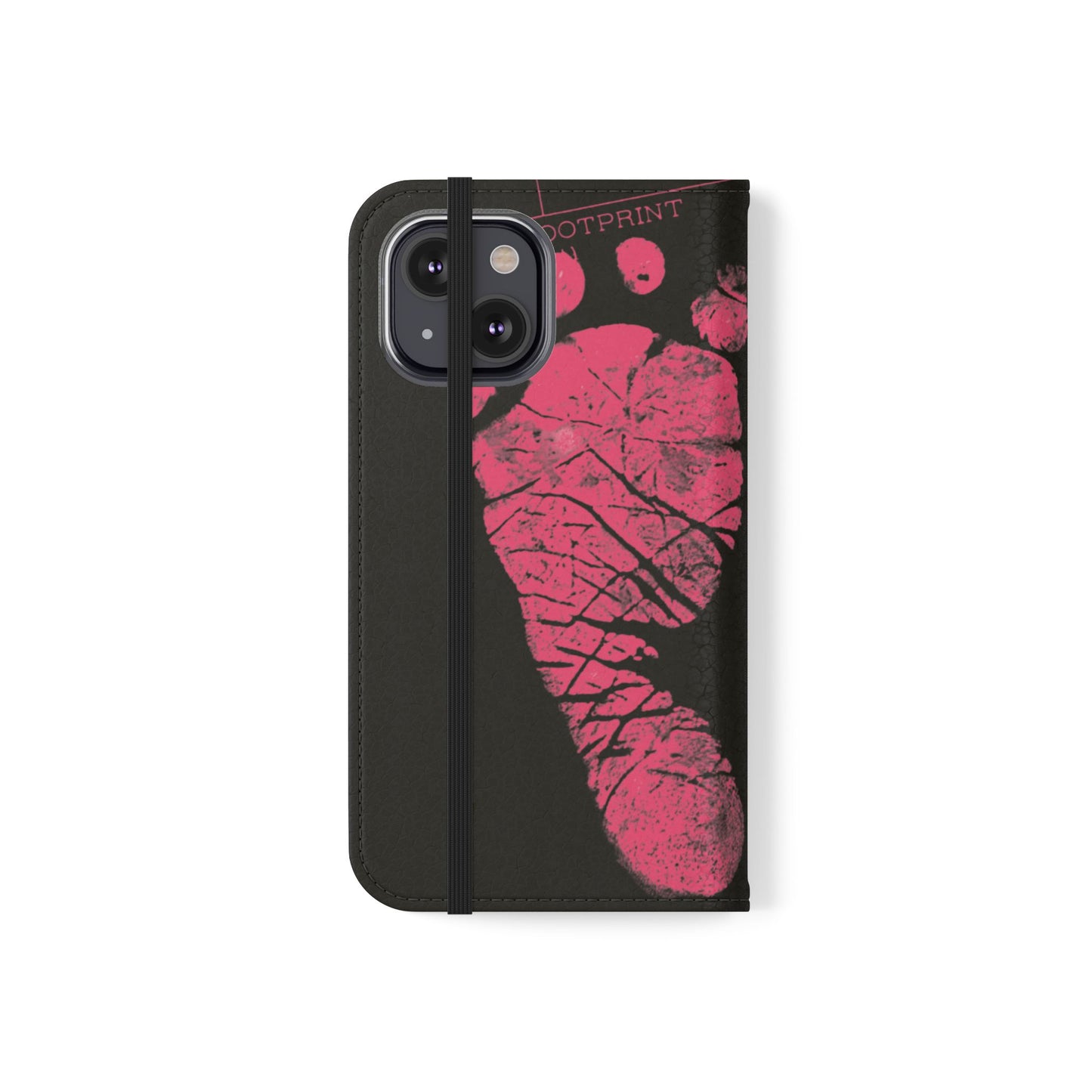 Flip Case – Mom’s Little Pink Footprints