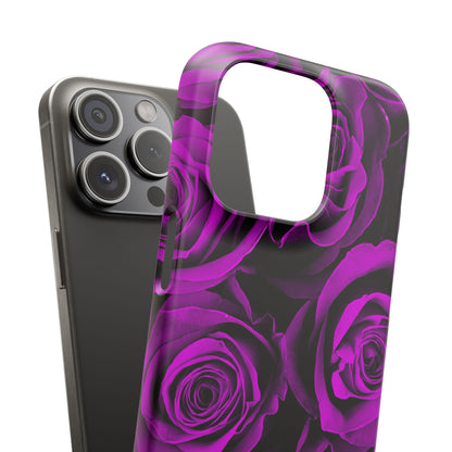 Snap Phone Case – Amethyst Roses