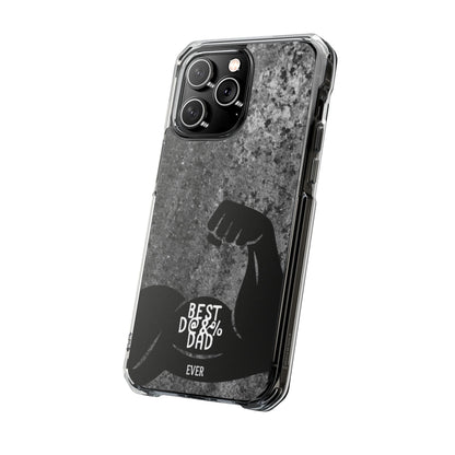 Clear Magnetic Phone Case – Best Dad Ever