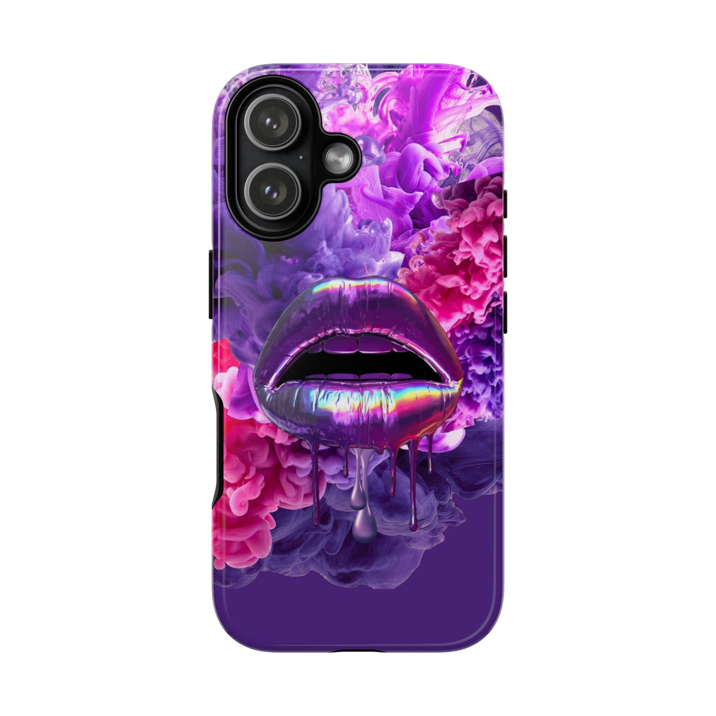 Protective Phone Case – Purple Haze Lips