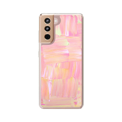 Clear Phone Case – Sorbet Stroke