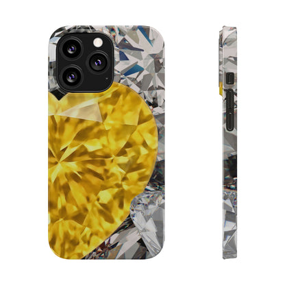 Slim Phone Case – Heart of Gold