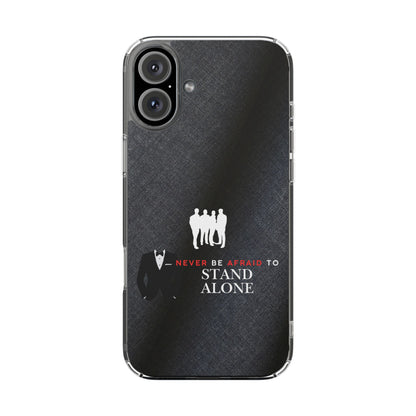 Clear Phone Case – Stand Alone