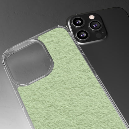 Clear Phone Case – Matcha Wash