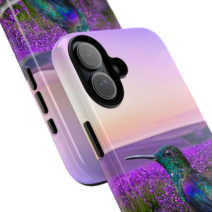 Protective Phone Case – Hummingbird Reverie