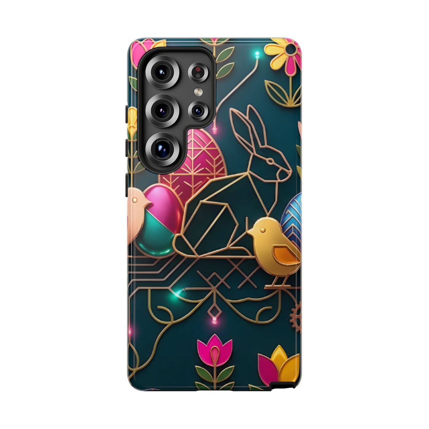 Protective Phone Case – Jeweled Garden