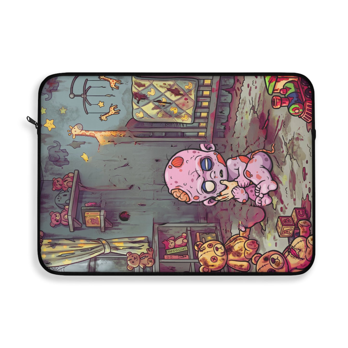 Slim Neoprene Laptop Sleeve – Little Nightmare