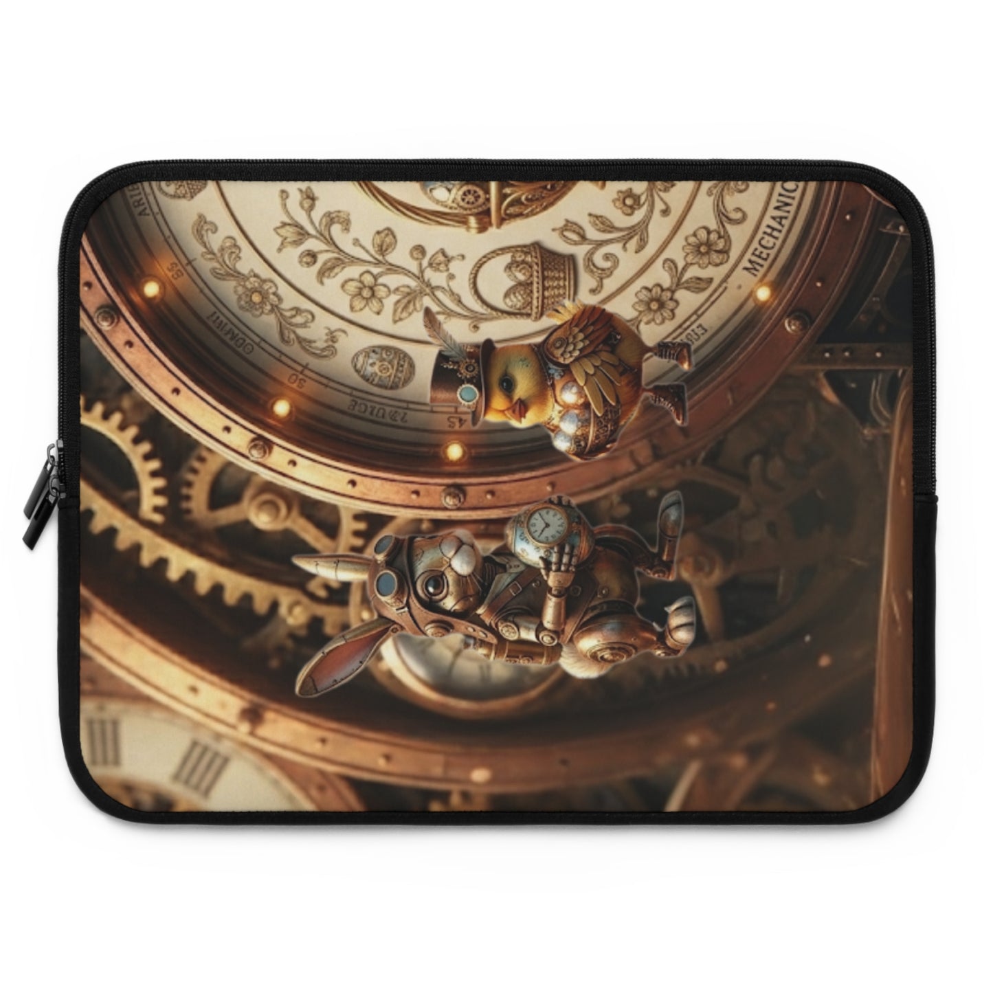 Laptop Sleeve – Clockwork Cottontail