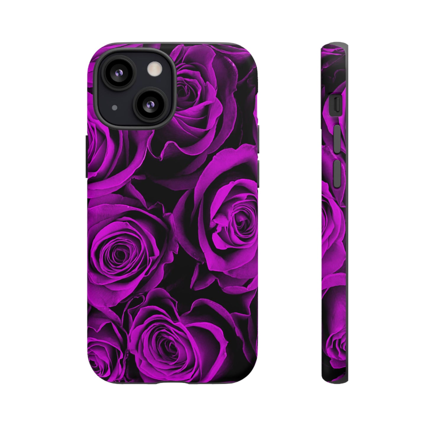 Protective Phone Case – Amethyst Roses
