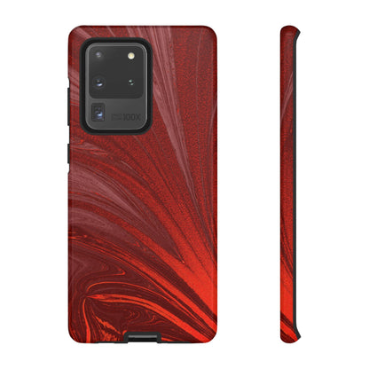 Protective Phone Case – Crimson Current