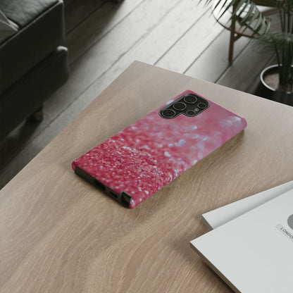 Protective Phone Case – Rosé Sparkle