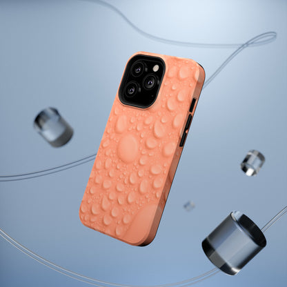 Impact-Resistant Phone Case – Apricot Rain