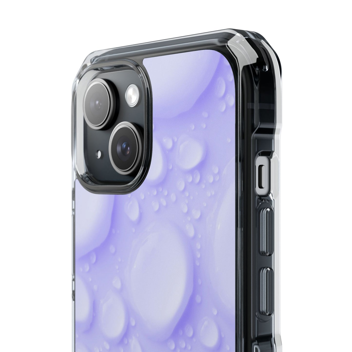 Clear Magnetic Phone Case – Lilac Dew