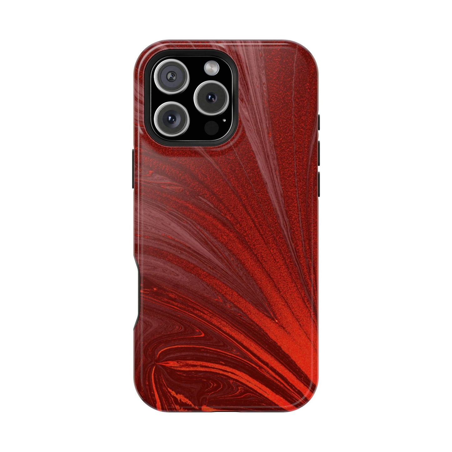 Wireless-Charging Compatible Case – Crimson Current