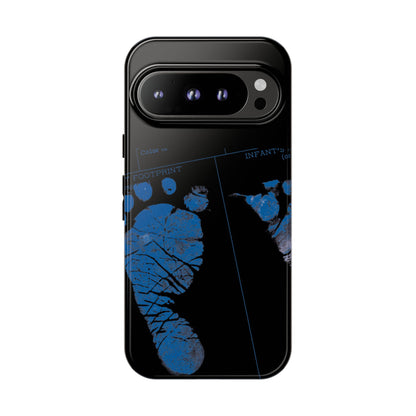 Protective Phone Case – Mom’s Little Blue Footprints