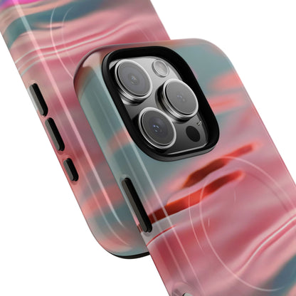 Protective Magnetic Phone Case – Liquid Sunset