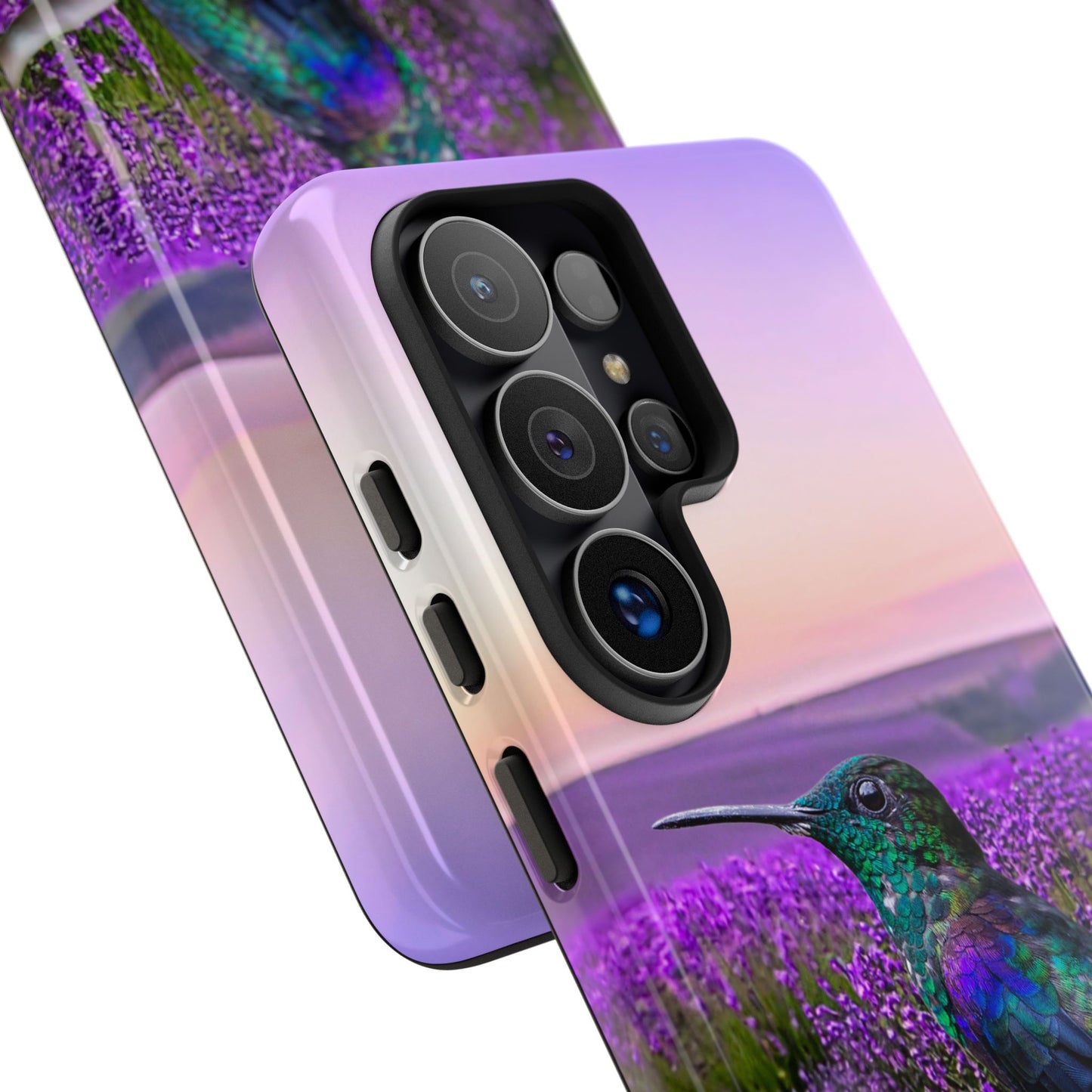 Protective Phone Case – Hummingbird Reverie