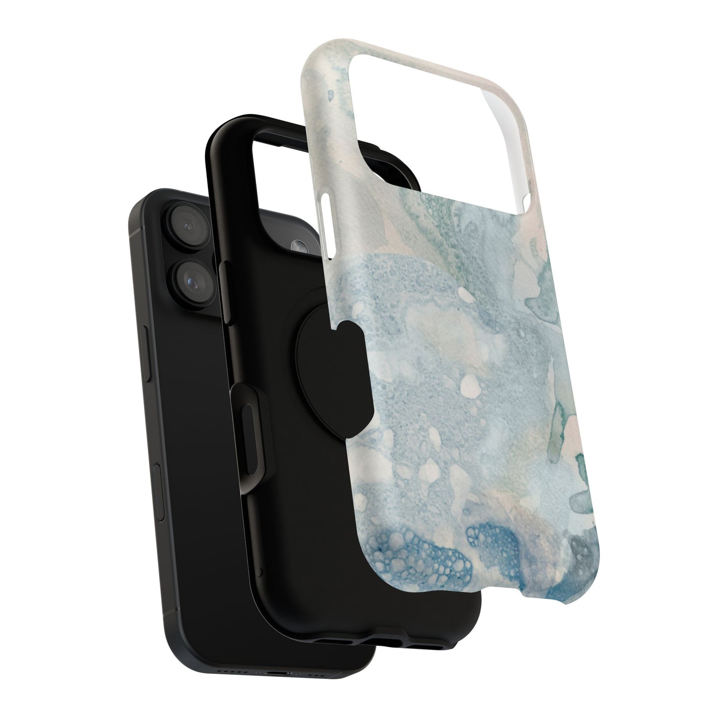 Impact-Resistant Phone Case – Clay Water