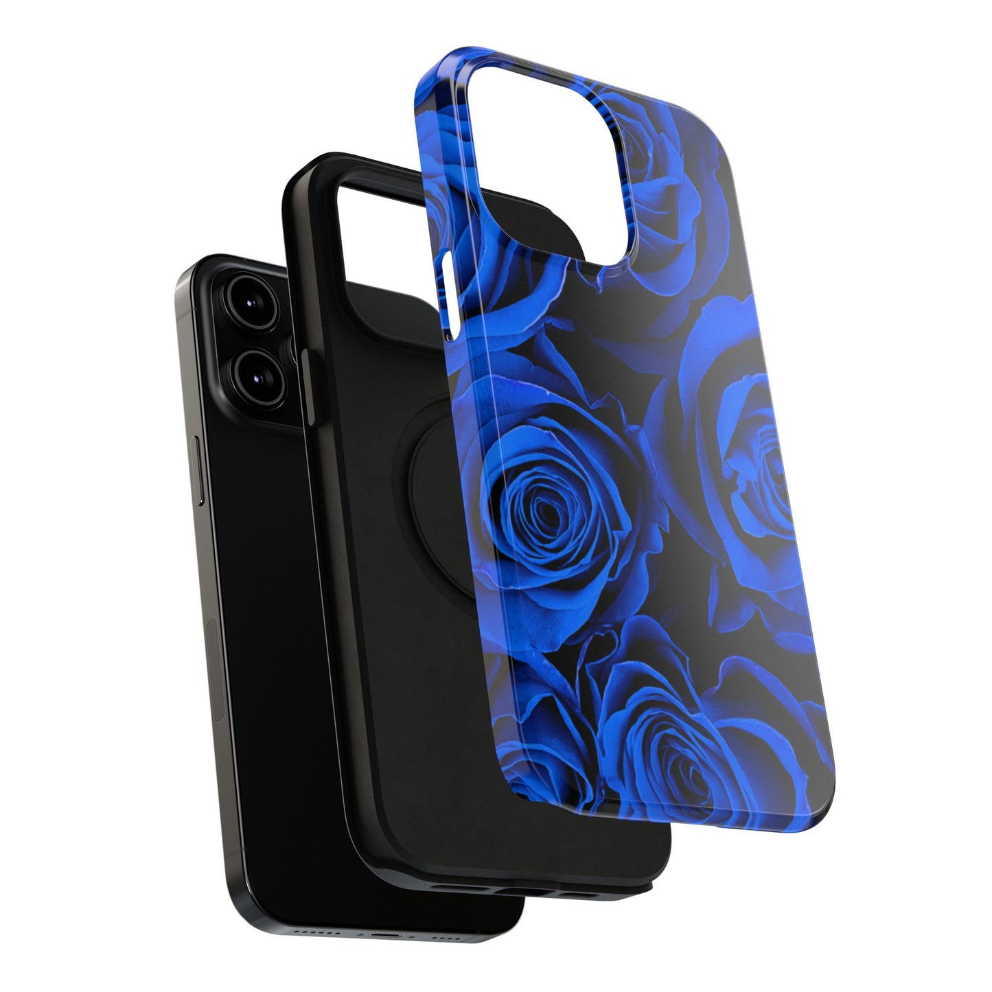 Impact-Resistant Phone Case – Midnight Bloom