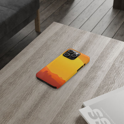 Slim Phone Case – Desert Sunrise