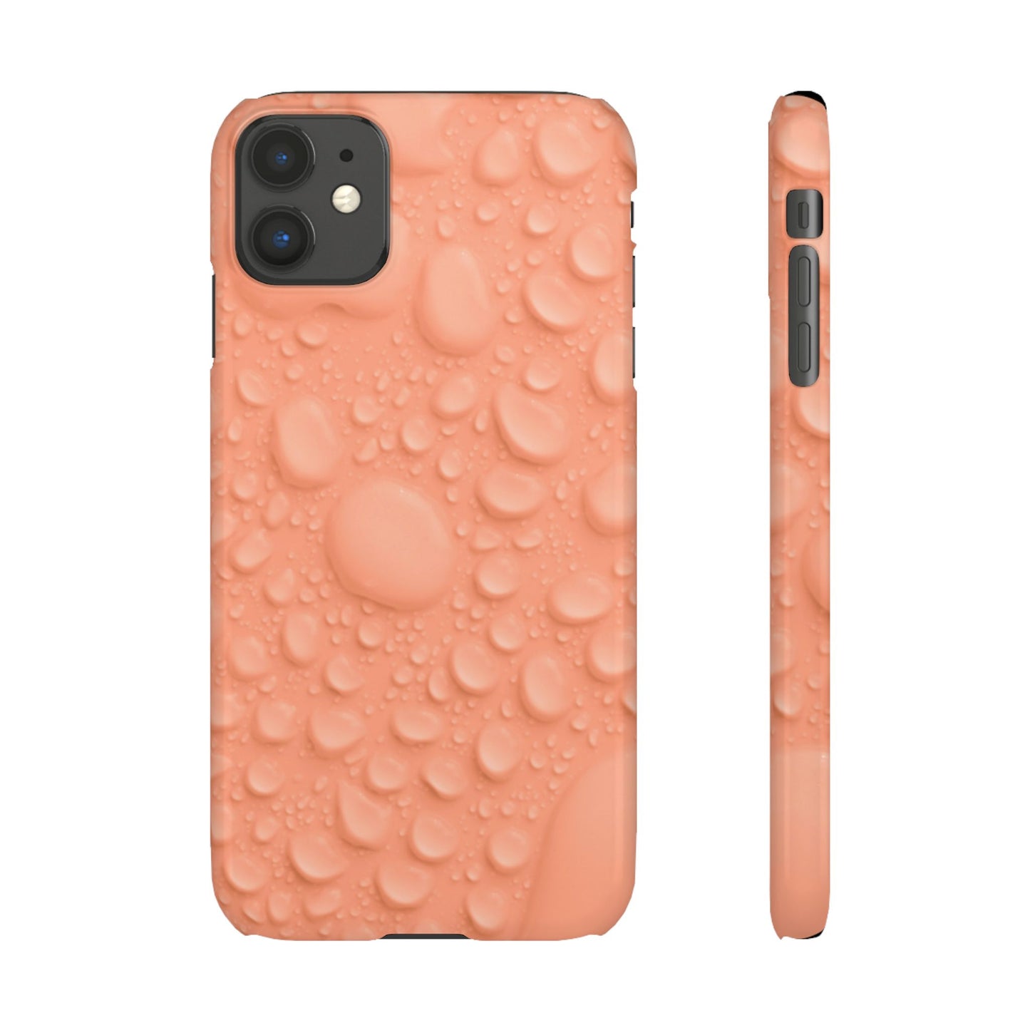 Snap Phone Case – Apricot Rain