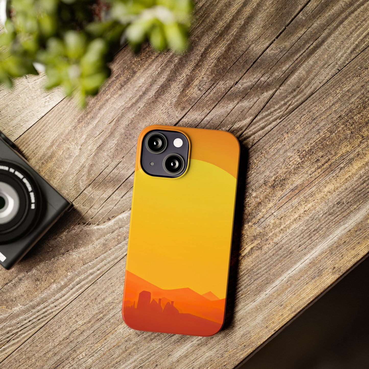 Slim Phone Case – Desert Sunrise