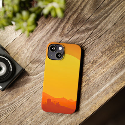 Slim Phone Case – Desert Sunrise
