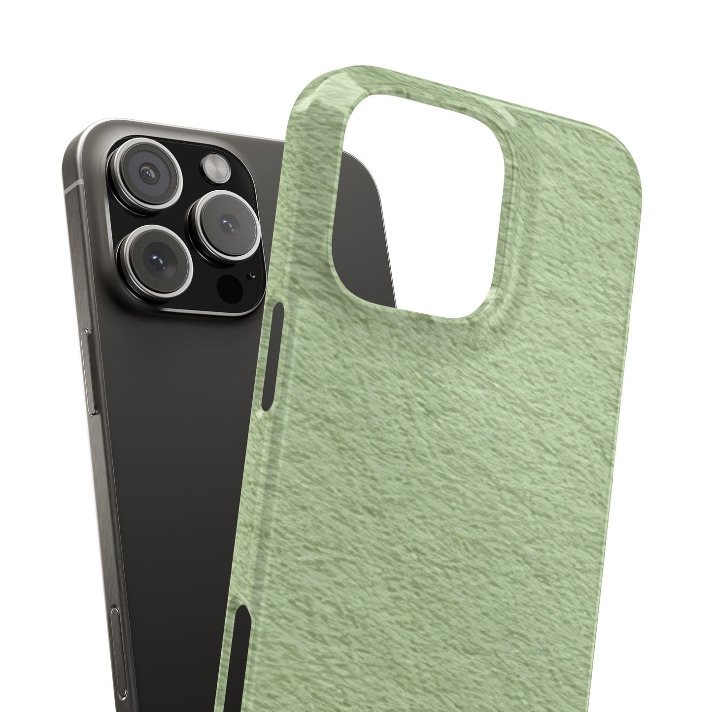 Slim Phone Case – Matcha Wash