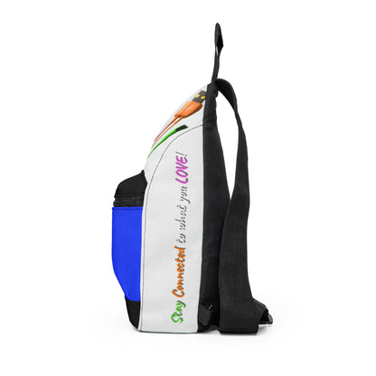 Sling Bag – 215 Connected Plug Logo Design