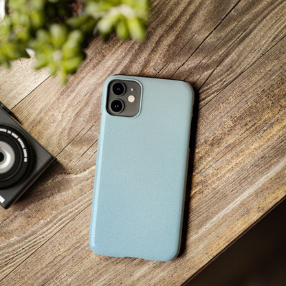 Slim Phone Case – Blue Whisper